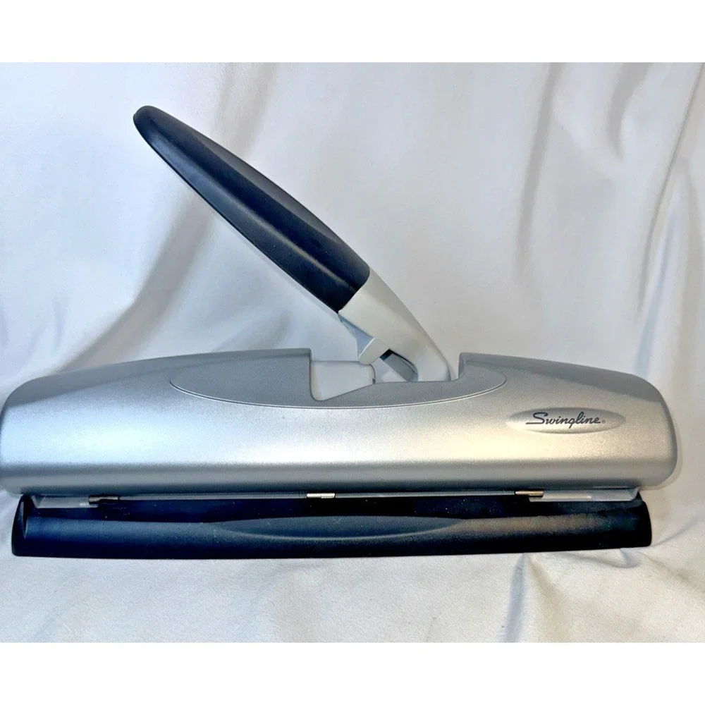 Swingline Hole Punch Model 74030/31/32 Heavy Duty Cuts through 20 Sheets